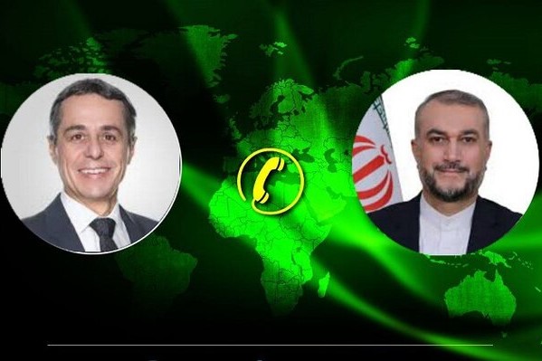 رایزنی وزرای خارجه ایران و سوئیس در مورد نشست شورای امنیت