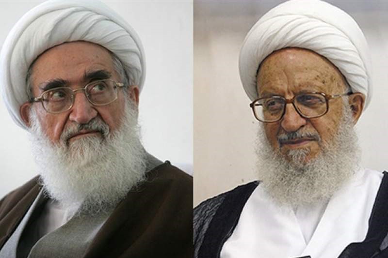 تماس تلفنی آیت الله مکارم و نوری همدانی با رئیس دفتر رئیس جمهور