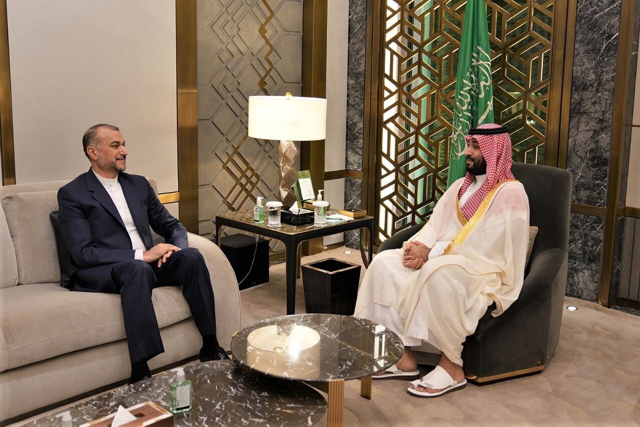 امیرعبداللهیان با محمد بن سلمان دیدار کرد امیرعبداللهیان با محمد بن سلمان دیدار کرد