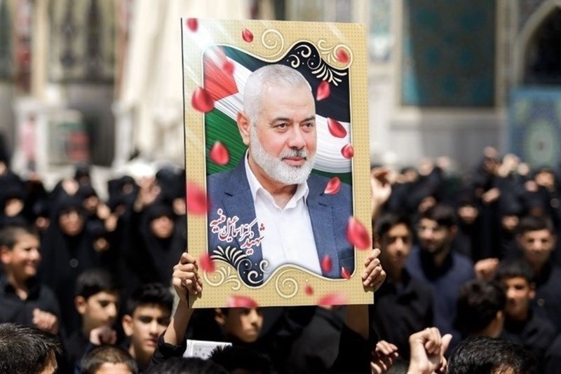 آغاز مراسم تشییع پیکر شهید «اسماعیل هنیه» در تهران