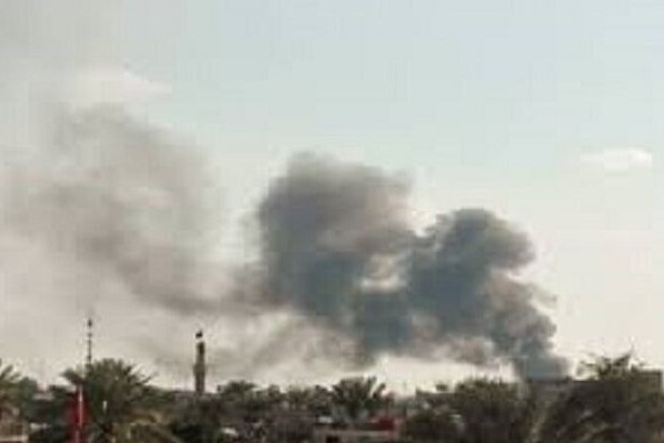 انفجار در انبار مهمات اردوگاه «التاجی» در عراق