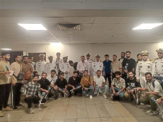 بازگشت کارکنان «ناو لاوان» به کشور پس از ۷ ماه بازگشت کارکنان «ناو لاوان» به کشور پس از ۷ ماه