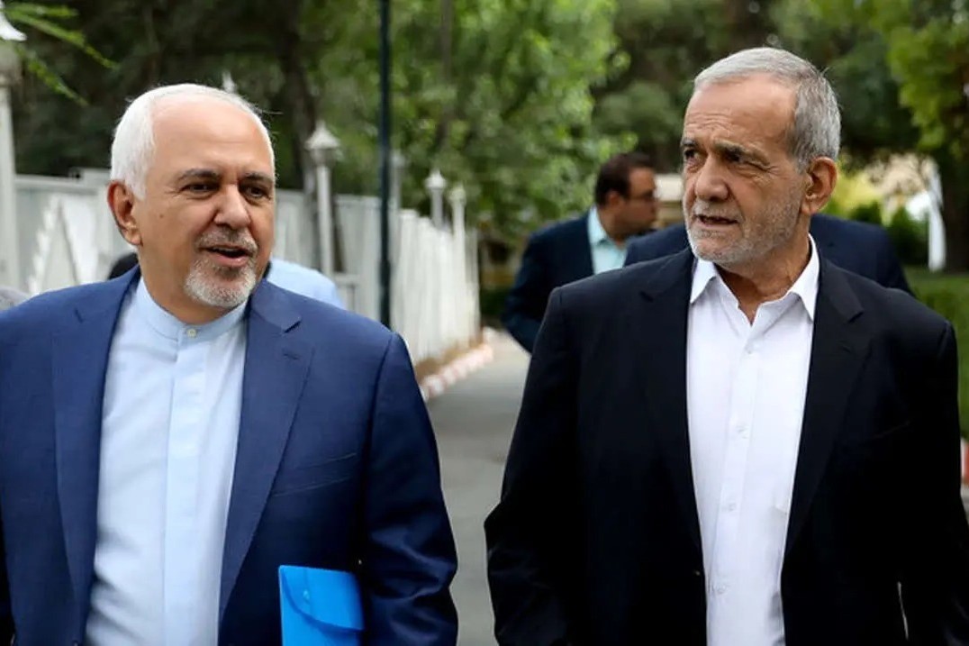 خداحافظی رسمی پزشکیان با ظریف