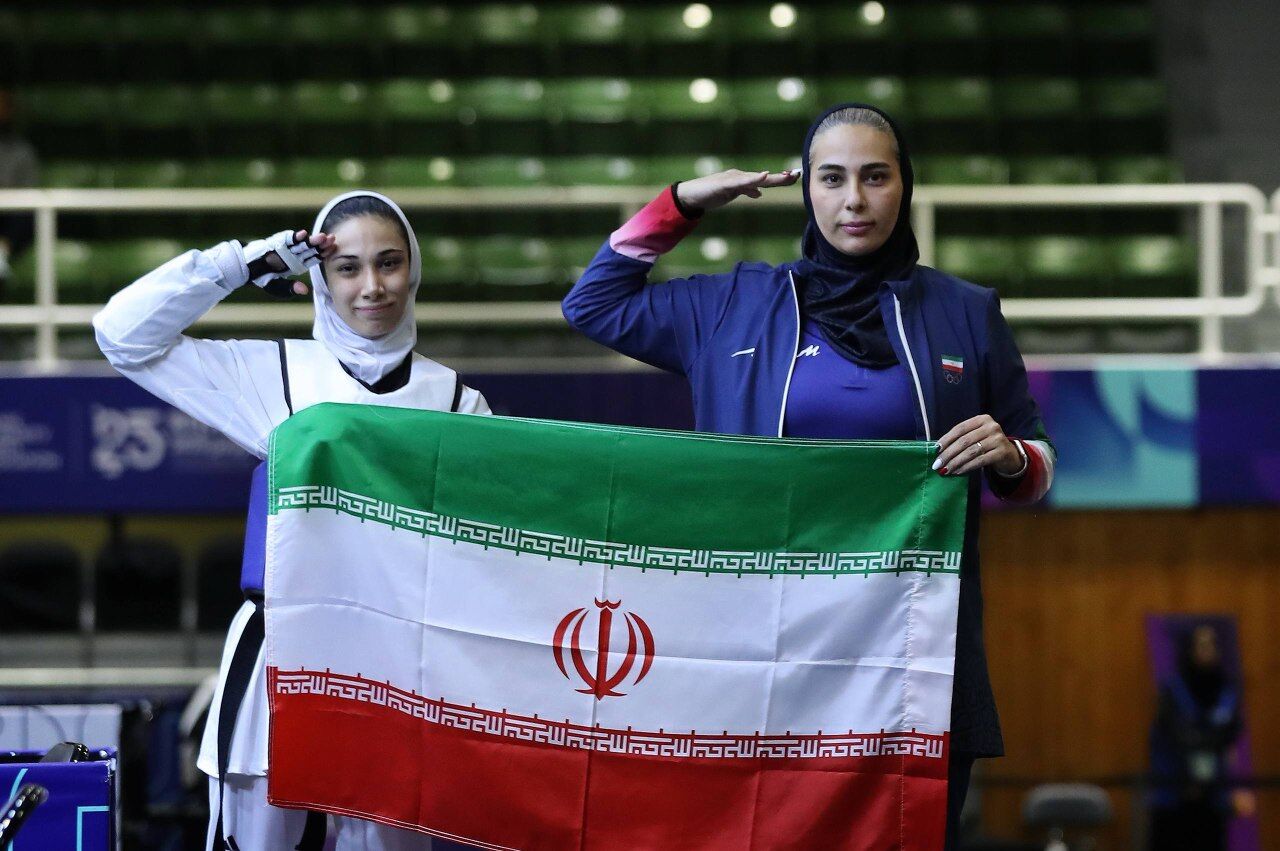 طلای بانوی تکواندوکار ایران در ریاض طلای بانوی تکواندوکار ایران در ریاض