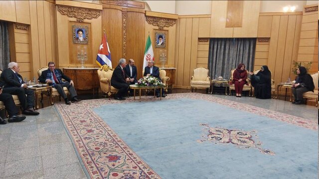 رئیسجمهور کوبا وارد تهران شد رئیسجمهور کوبا وارد تهران شد