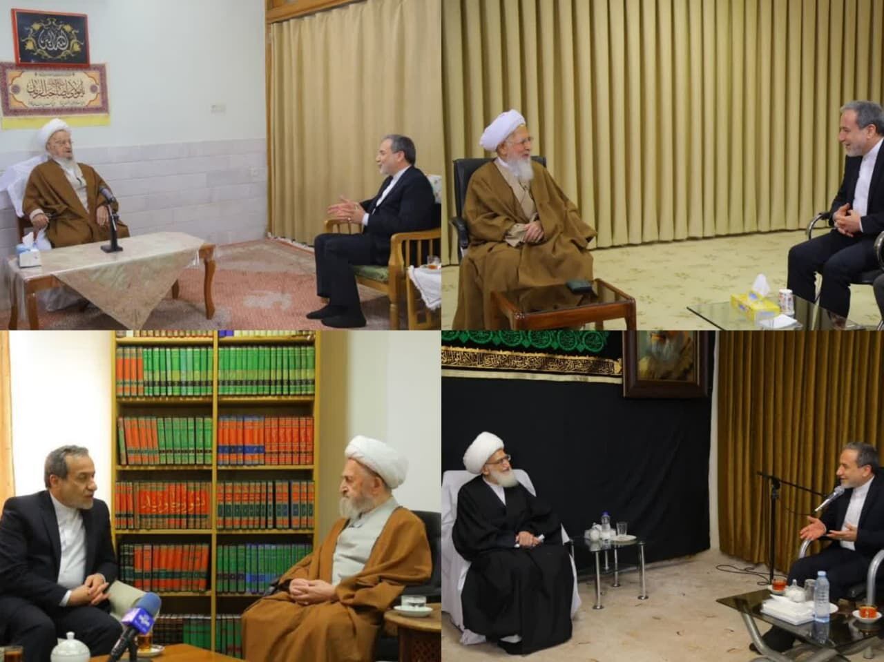 توصیههای مراجع عظام تقلید به عراقچی؛ از مذاکرات هستهای تا جبهه مقاومت توصیههای مراجع عظام تقلید به عراقچی؛ از مذاکرات هستهای تا جبهه مقاومت