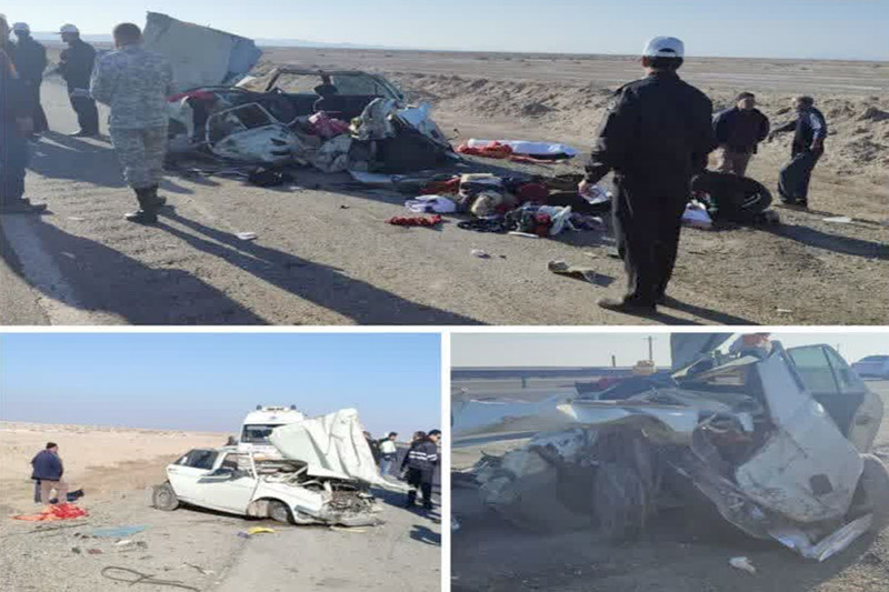 جان‌باختن ۷۹۶ نفر در تصادفات ۱۹ روز گذشته