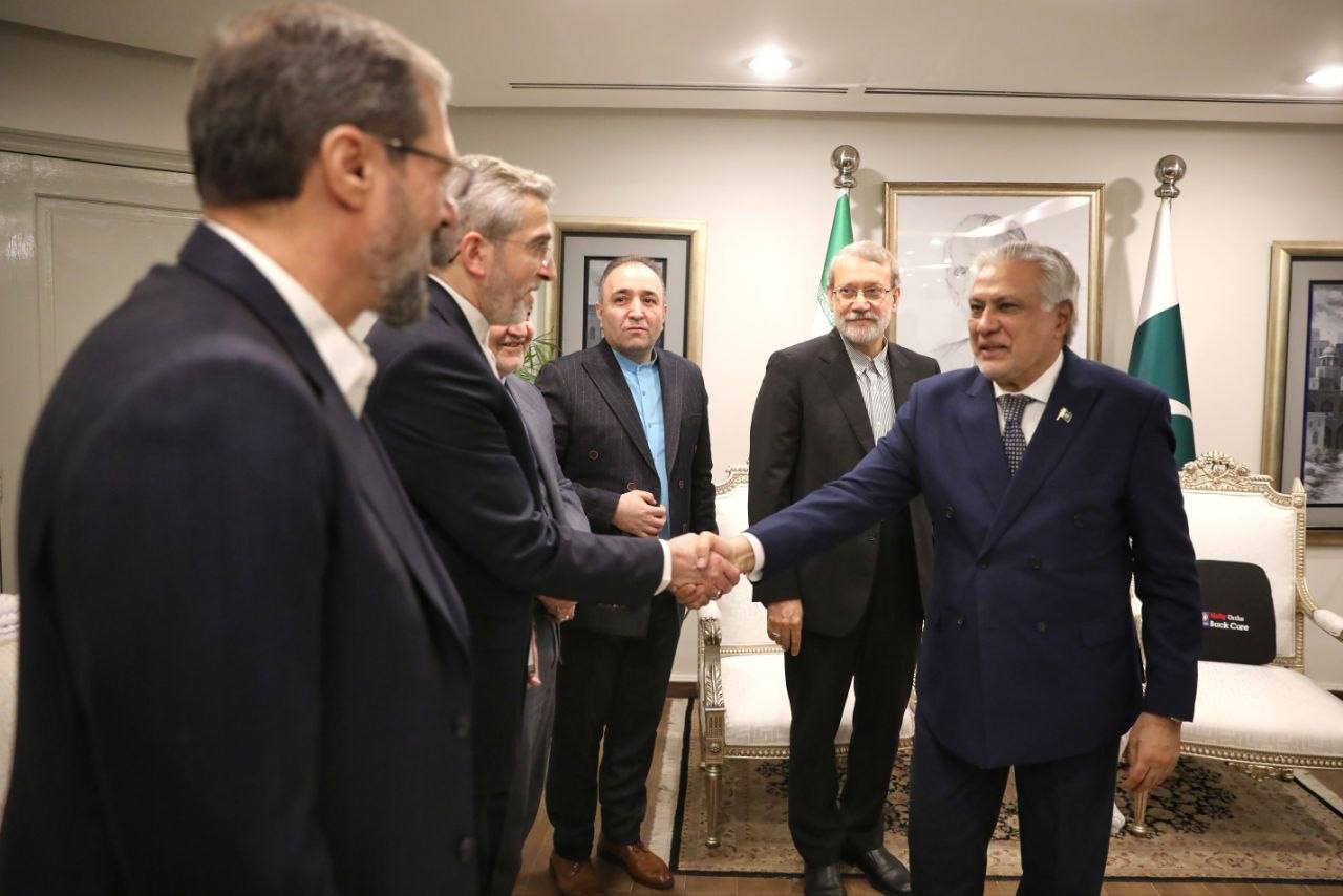دیدار لاریجانی با وزیر خارجه پاکستان دیدار لاریجانی با وزیر خارجه پاکستان