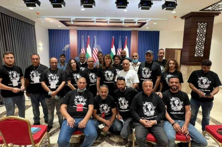 استقبال «شیرین» خبرنگاران فلسطینی از «بایدن»+ تصاویر
