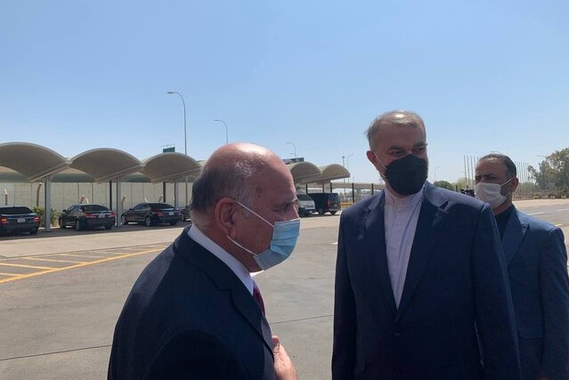 امیرعبداللهیان وارد بغداد شد