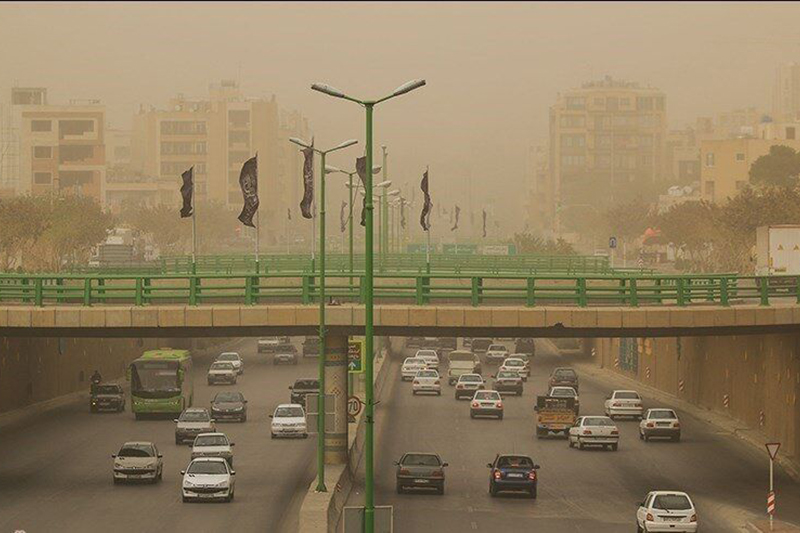 هشدار آلودگی هوا در ۹ کلان‌شهر 