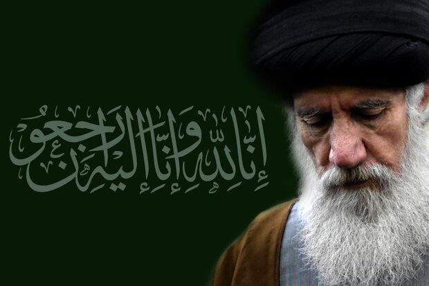 مراسم ختم آیت الله فاطمی نیا در مسجد اعظم قم+ تصاویر