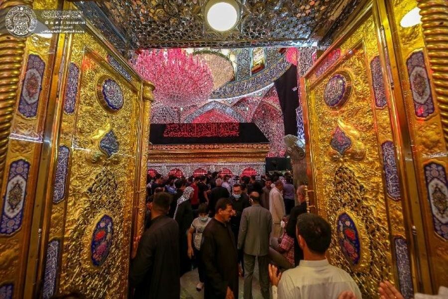 حال و هوای حرم حضرت امیرالمؤمنین(ع) در آستانه اربعین