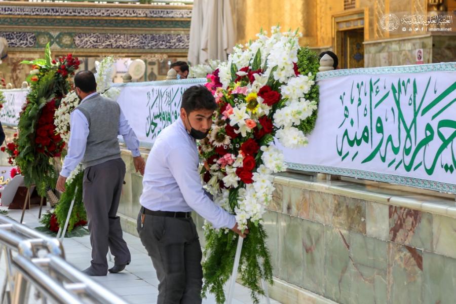 حرم امیرالمؤمنین(ع) در آستانه 13 رجب