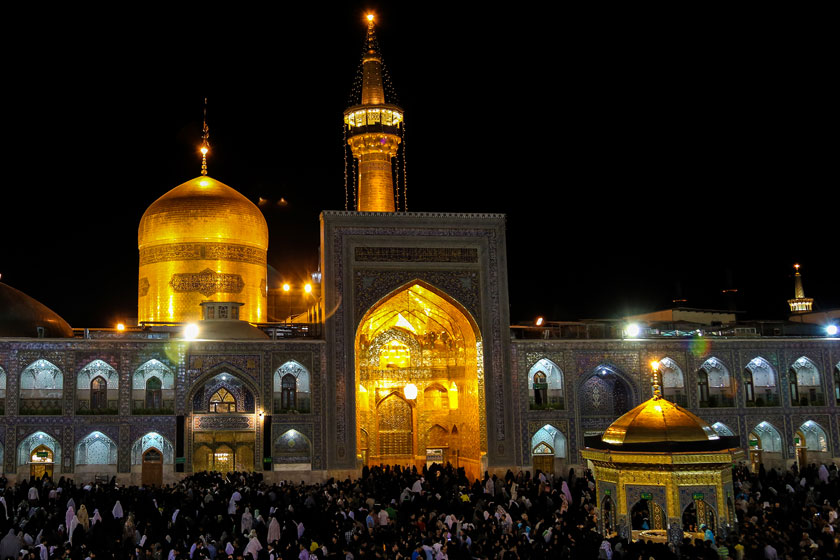 برگزاری آیین‌های عزاداری در حرم رضوی بدون حضور زائران