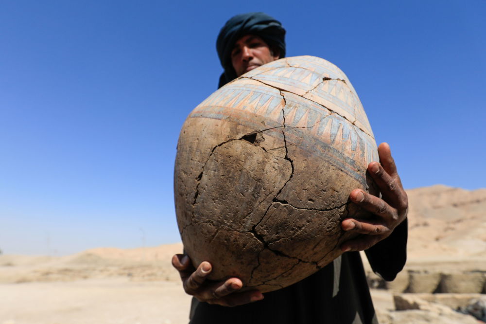 حفاری شهر طلایی در مصر