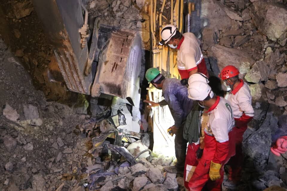 ریزش معدن پابدانا در شهرستان کوهبنان کرمان/ ۲ نفر محبوس شدند+تکمیلی ریزش معدن پابدانا در شهرستان کوهبنان کرمان/ ۲ نفر محبوس شدند+تکمیلی