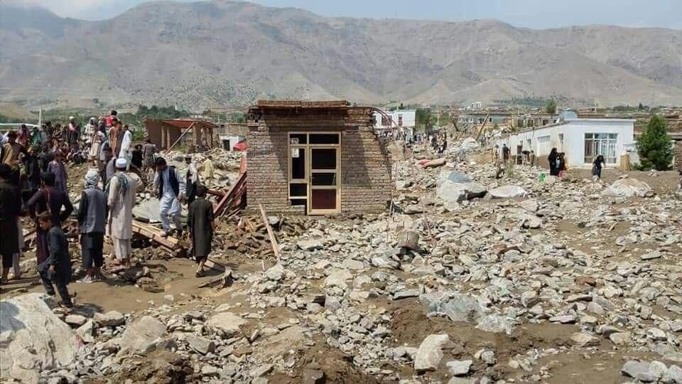 آمار کشته‌های سیل افغانستان به ۱۵۱ نفر رسید