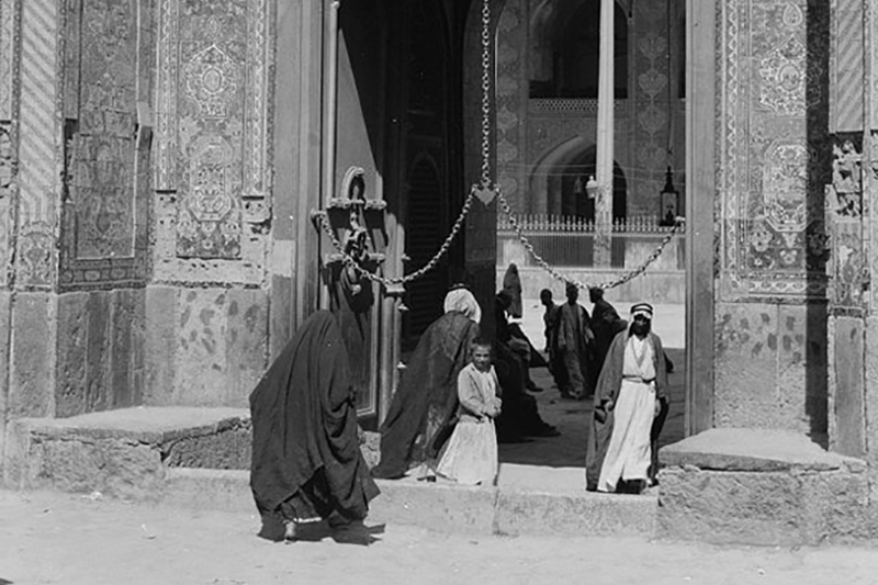 قدیمی ترین تصاویر حرم امام علی(ع)